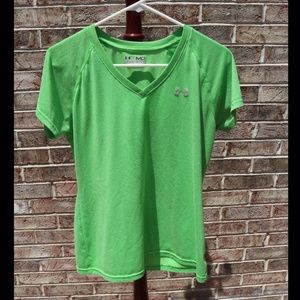 Under Armour Green Exercise Shirt